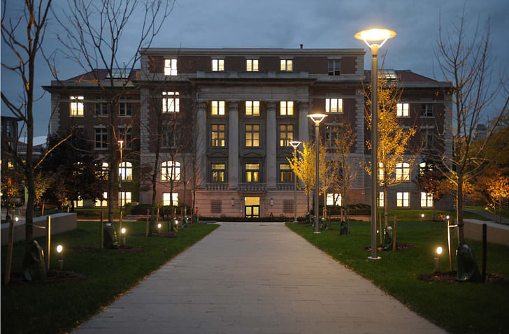 Slocum Hall on Syracuse's campus. Image courtesy of Syracuse Architecture.