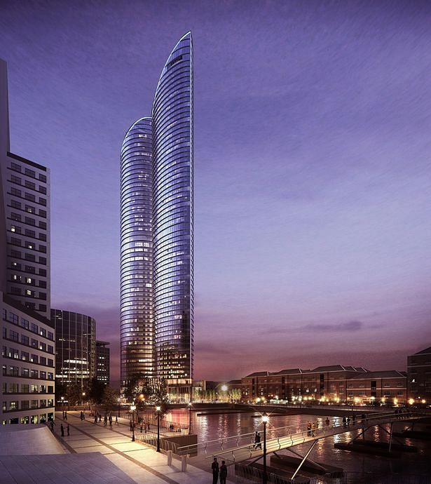 Canary Wharf May Be Host To Western Europe's Tallest Residential Tower ...