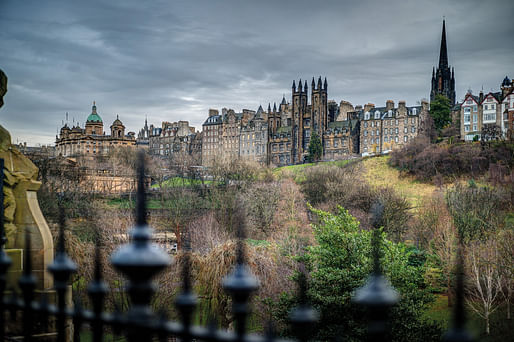 A view of the Royal Mile from West Princes Street Gardens. Photo © Malcolm Reading Consultants / David Springford.