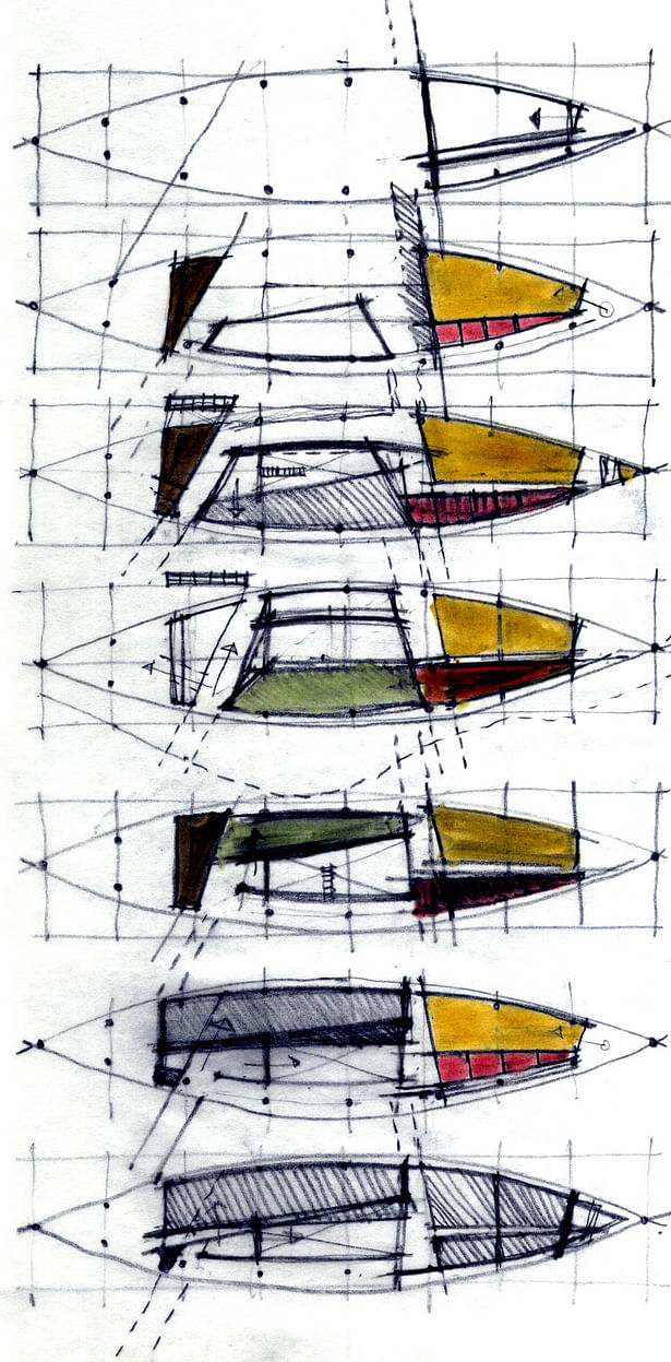 Sketch - Main Building Floor plans 