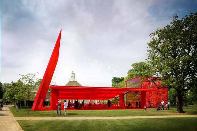 The 2010 Serpentine Pavilion by Jean Nouvel. Image © Ateliers Jean Nouvel
