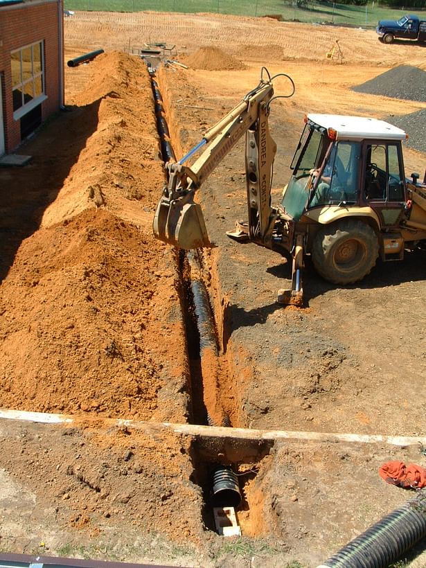 Storm Drainage Pipe Installation 3
