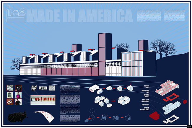 Honorable Mention: MADE IN AMERICA by Jenny Kim & Andrew Lords (San Pedro, California, United States)