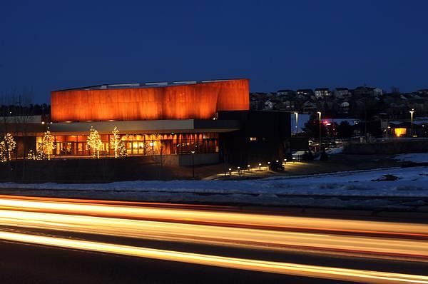 The Parker Arts, Culture & Events Center is a bit of high-end architecture in a town that hasn't seen a lot of that lately. (Photos by Cyrus McCrimmon, The Denver Post)