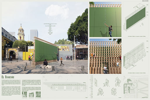 2nd Place Winners - Project by: Alberto Guillermo Bou González and Ana Cecilia Valdés Iñigo. Mexico City, Mexico. 