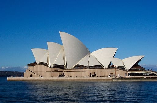 Sydney Opera House by Jørn Utzon. Image: WikiCommons. 