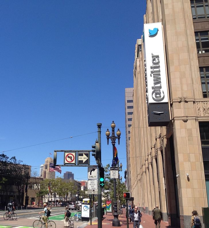 Twitter HQ (photo credit: ”Twitter's San Francisco Headquarters' by MatthewKeys)