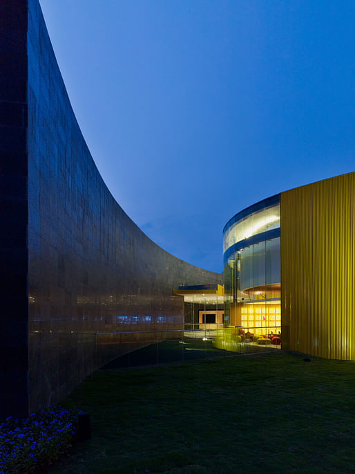 Winner of a Distinguished Building Award from the AIA Western Mountain Region: The Two – Sales Office/Community Arts Center by Line and Space. Photo: Yang Chaoying