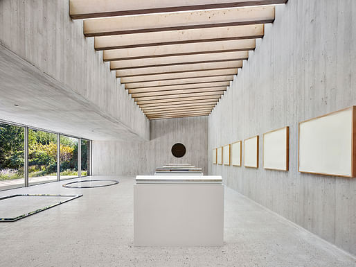 De Maria Pavilion; Bridgehampton, New York by Gluckman Tang Architects. Photo: Nikolas Koenig