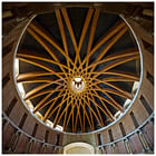 Elliptical dome of Laboral's Church