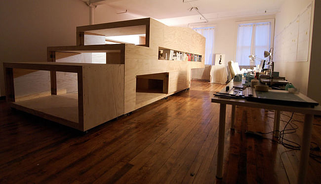 Bureau Spectacular's 'Briefcase House' in Chicago, 2010