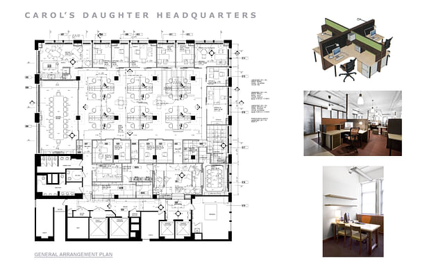 Furniture Plan and Open Plan Offices