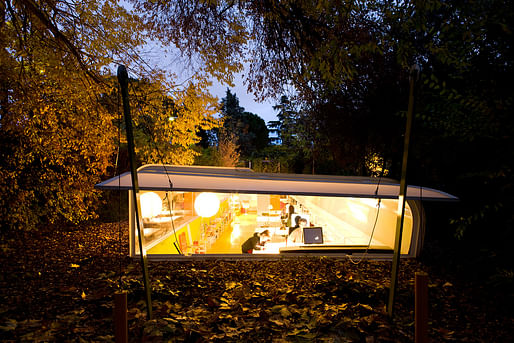 Office in the Woods in Madrid, Spain by SelgasCano, who will design the 15th Serpentine Pavilion in London. Photo © Iwan Baan