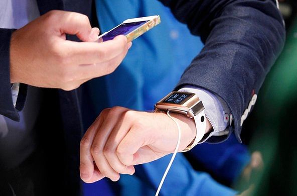 Samsung's Galaxy Gear smartwatch, courtesy of The New York Times.