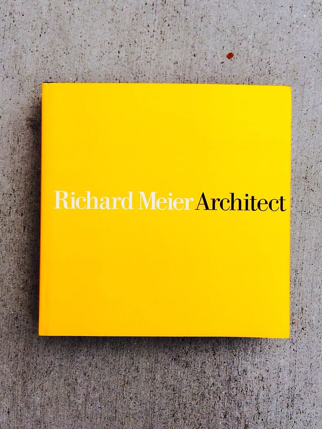 © Richard Meier Architect: Volume 6 by Richard Meier, Rizzoli New York, 2014. Photo by author.