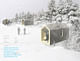 1st Prize – The Whaelghinbran Nomadic Cabin. Designer: Nathan Fisher, B.Arch Sci, M.Arch (Toronto, Ontario, Canada).