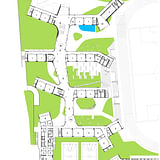 Plan 2F. Image courtesy of OPEN Architecture