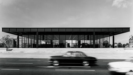 Chipperfield's challenge is to turn the 1960s structure (with all its design quirks) into a state-of-the-art, 21st-century gallery without anyone noticing he even touched it. © Archive Neue Nationalgalerie, Nationalgalerie, Staatliche Museen zu Berlin, Photo: Reinhard Friedrich 