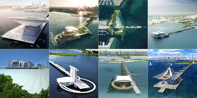The 8 finalists of the new New St. Pete Pier competition