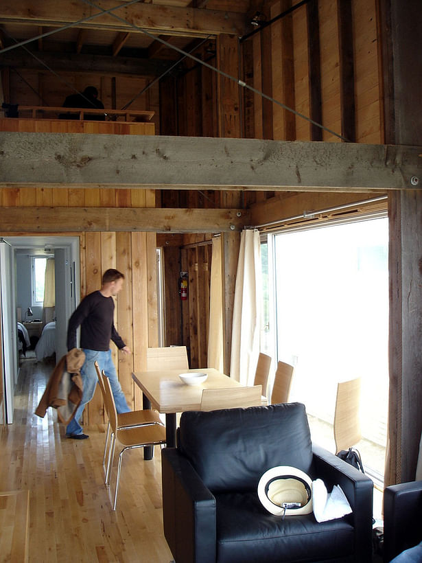 mosher cottage living room