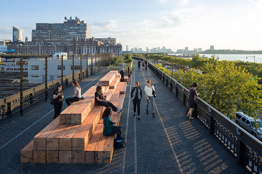 Landscape Architecture Firm of the Year James Corner Field Operations. Pictured is the firm's High Line. Photo: Iwan Baan