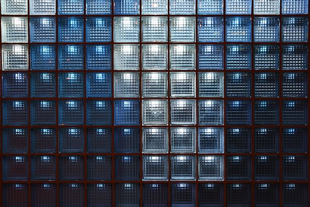 LEDS in the glass brick