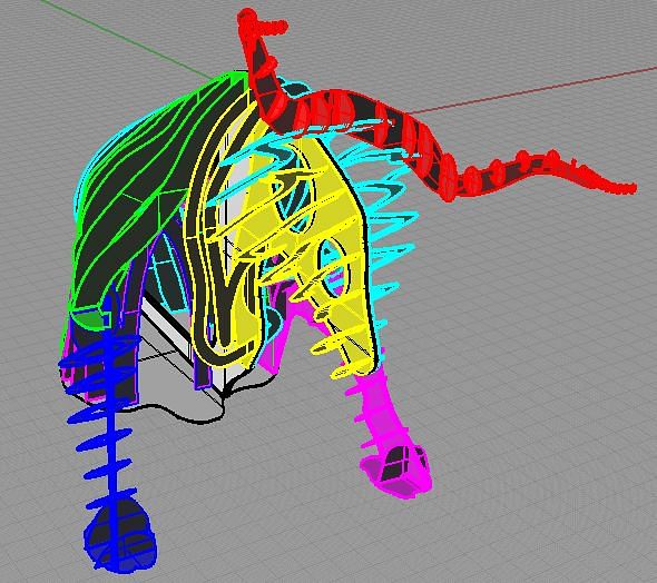 CNC Design files made via Rhino.