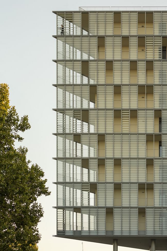 Città del Sole by Labics in Rome. Photo: Fernando Guerra.