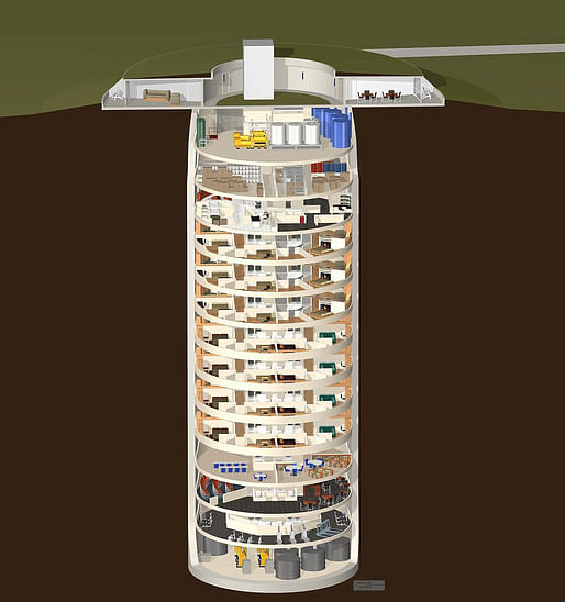 Custom High Security Luxury and Multi-Use Bunker Complex via Survival Condo