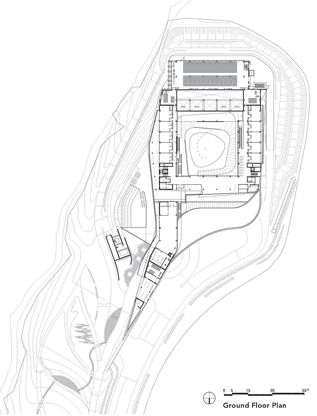 Ground floor plan (Image: HAEAHN architecture)