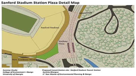 Sanford Stadium Transit Station