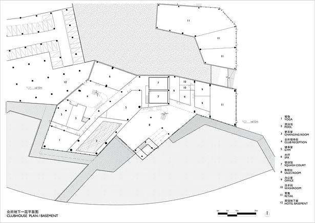 Clubhouse Lower Ground Plan