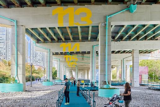 Bentway Staging Grounds by SHEEEP in partnership with Agency—Agency. Image: Samuel Engelking