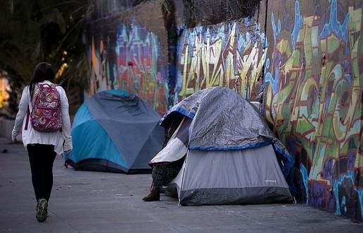Homelessness in Mission Creek, San Francisco. Photo: Michael Macor, The Chronicle