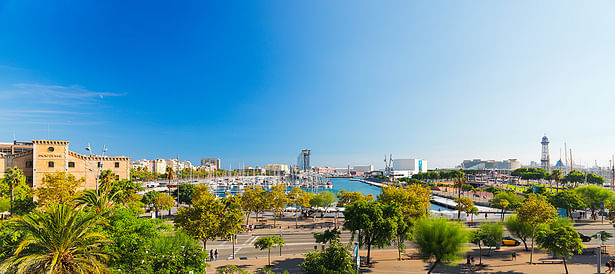 Harbour of Barcelona