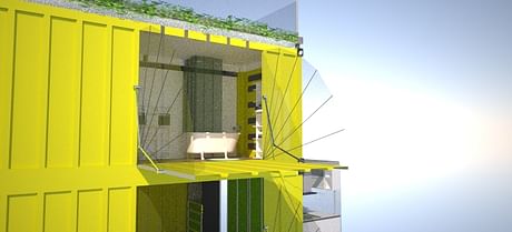 Casa Ecologica con containers en SIDNEY