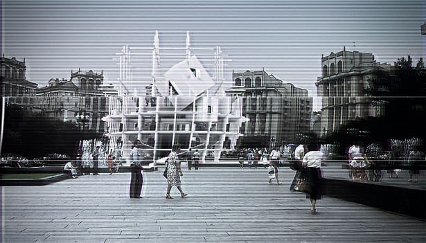 Forum Construction Sequence 2, Square of the October Revolution
