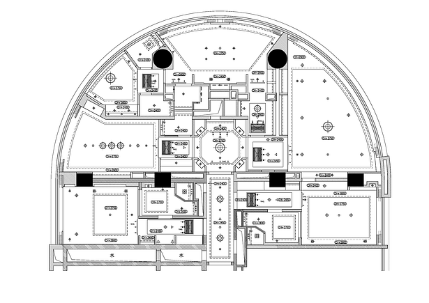 Reflected ceiling plan