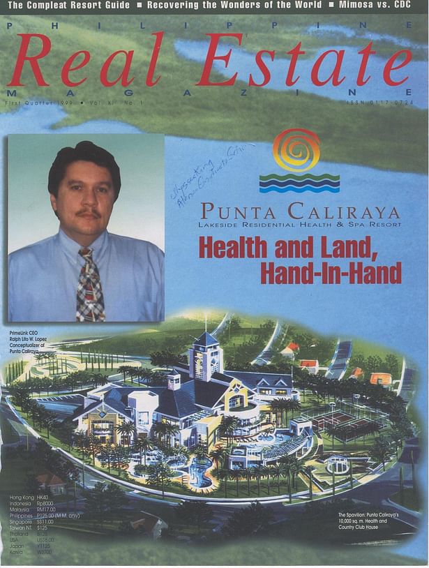 Cover Feature in A Real Estate Magazine