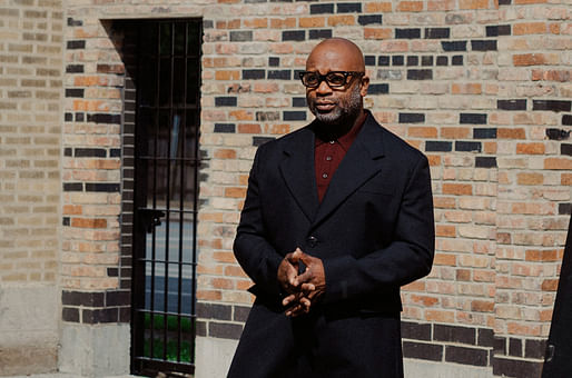 Theaster Gates at his studio. Image: Lyndon French. Courtesy of Theaster Gates