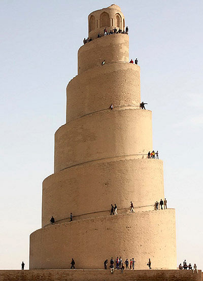 Spiral Minaret in Samarra via Reuters