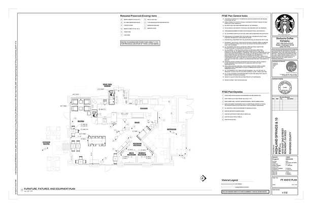 Furniture layout