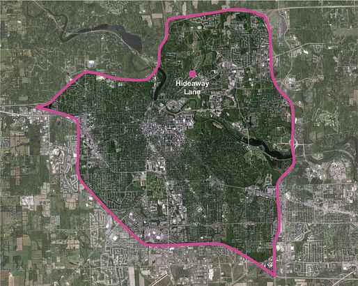 map of Ann Arbor