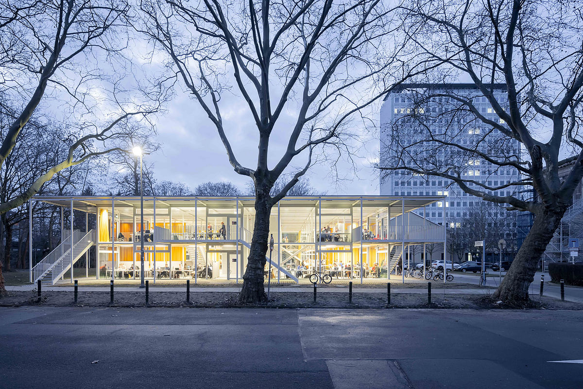 University study pavilion wins the 2024 EU Mies van der Rohe Award with a reconfigurable design