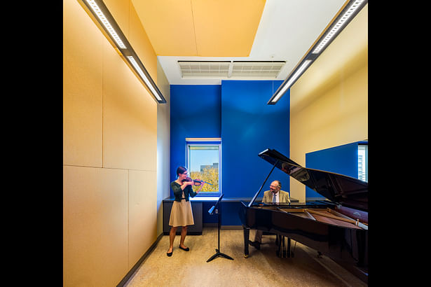 Interior, Music Practice Room