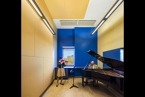 Interior, Music Practice Room