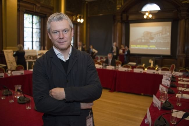 Gareth Hoskins, architect - Photo Andrew O'Brien