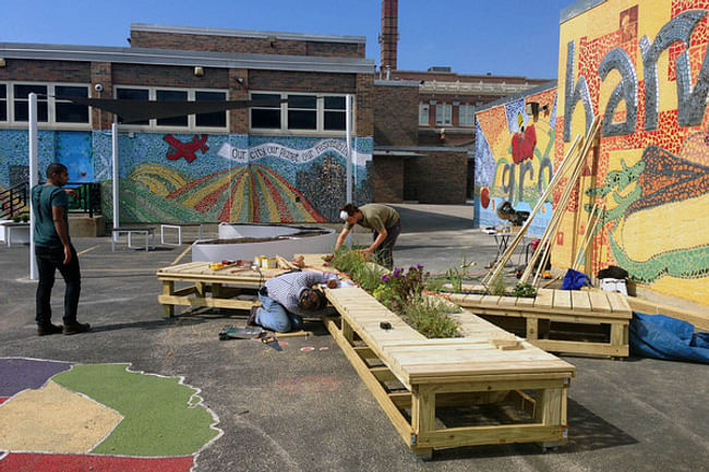 Melody STEM outdoor classroom by Latent Design.