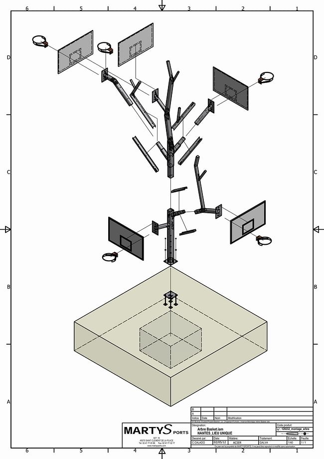 L’ARBRE A BASKET (schematics) via a/LTA architectes