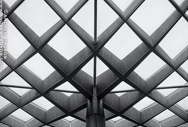 Kogod Courtyard Roof - Foster + Partners. Photo © Andrew Prokos.